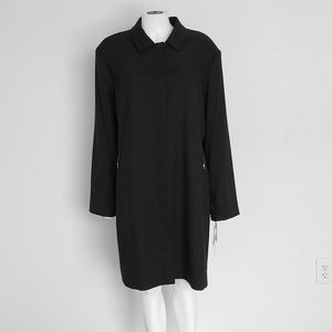 NWT Jones New York Women's Black Coat Coats XL